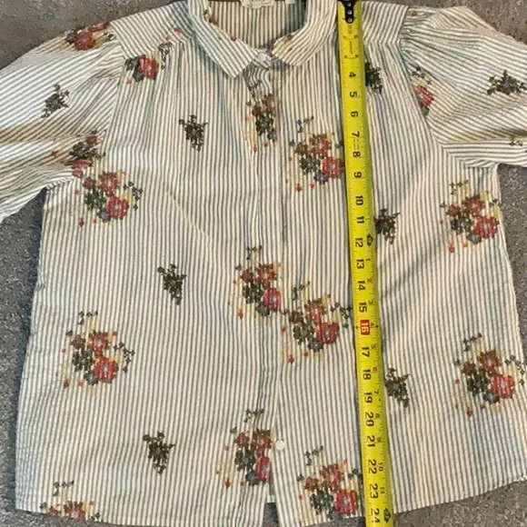 Fat Face UK seersucker blouse - Picture 9 of 9